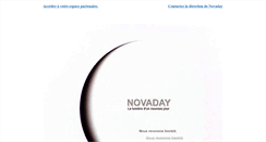 Desktop Screenshot of novaday.com